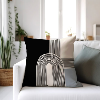Coussin décoratif réversible intérieur / extérieur Cassie