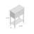 Meayki 24'' Console Table-95493264