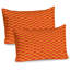 Ensemble de 2 taies décoratives orange Ambesonne - ensemble abstrait - 13490-99909371