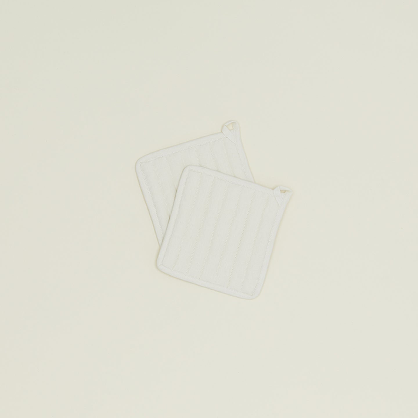 Hawkins New York Oven Mitt Set, Ivory