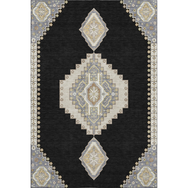 Premium Machine Washable Colmenero AMF1014 Oriental Rug