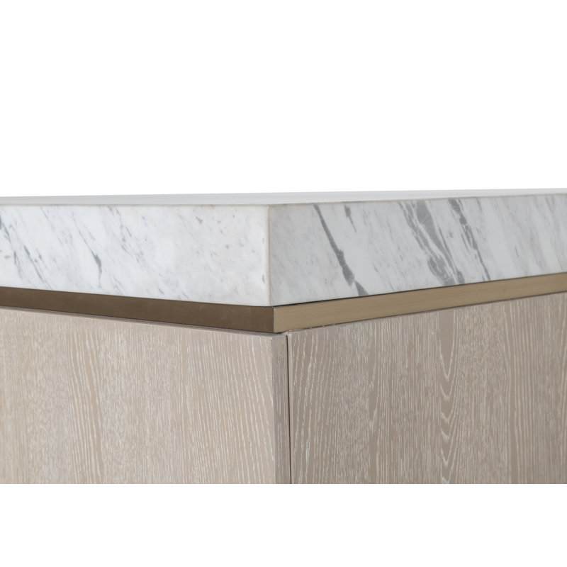 Cadence 90'' W Sideboard, Sand Cerused