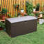 ClassicLiving Aceion 121.9cm W 375L Plastic Lockable Deck Box in Brown