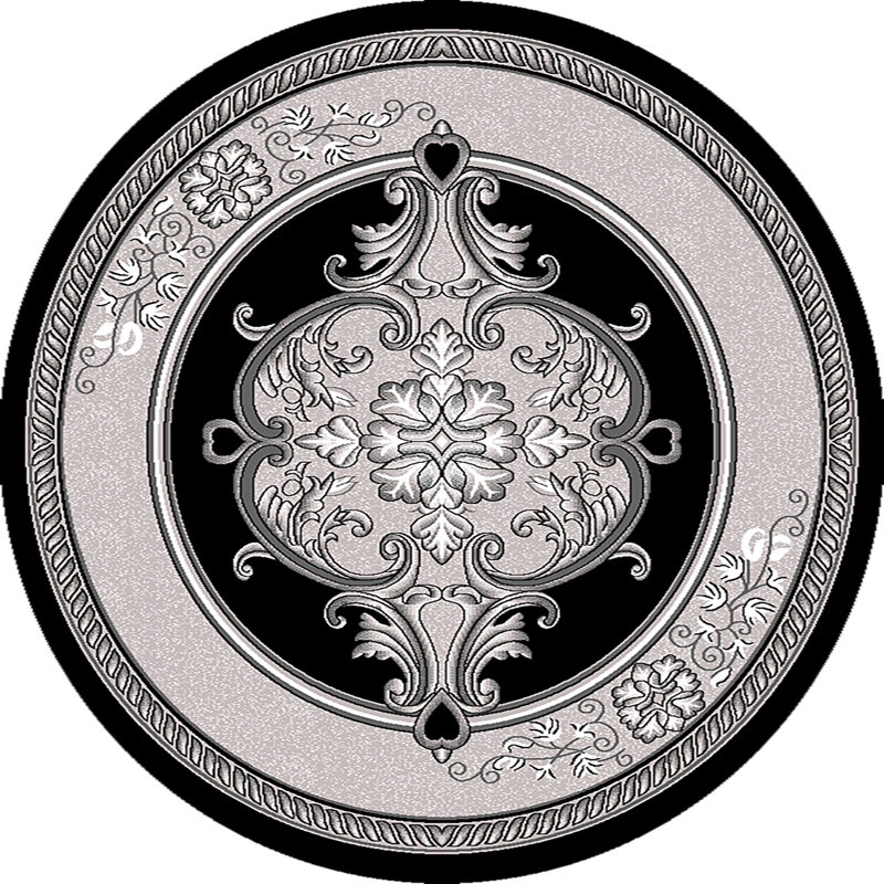 Ramsel Oriental Indoor Rug, Round 5'3"