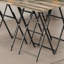 Ensemble de tables-plateaux (ensemble de 4)