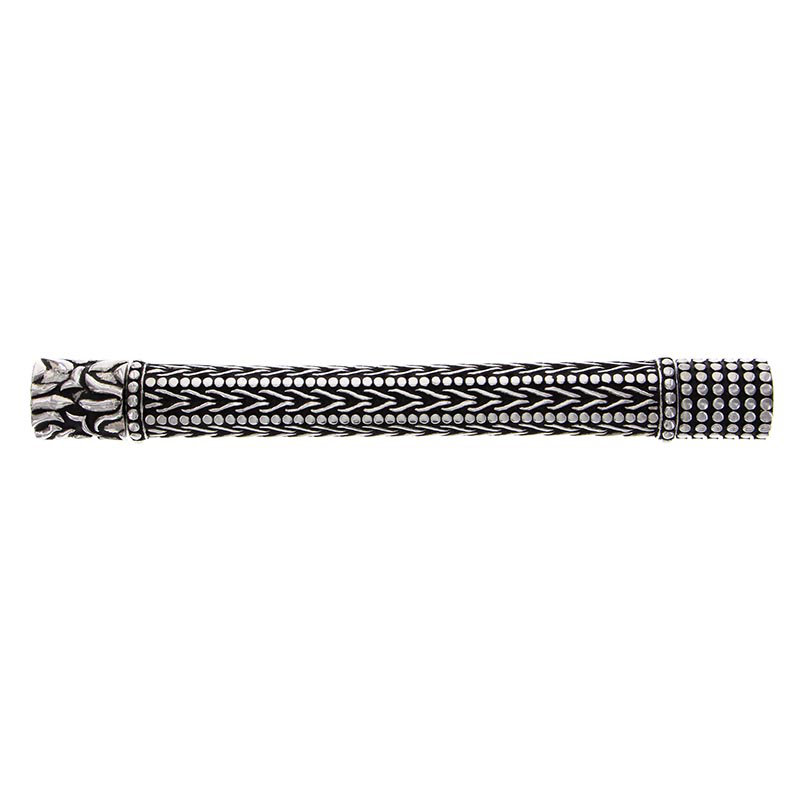 Medici Appliance Pull, Antique Silver