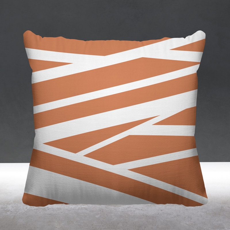 Winslow Outdoor Reversible Throw Pillow, Nude, Square 20"H x 20"W