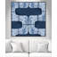 «Blue Batik I Print» par Emma Peal-100430153-100430154