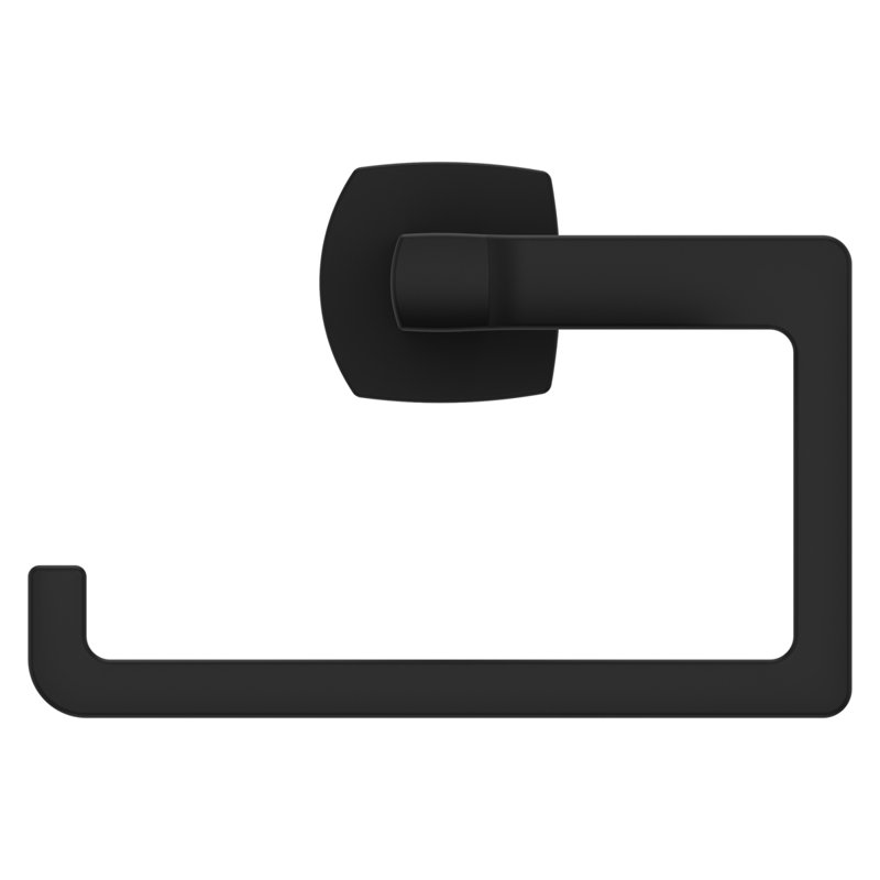 Deckard Towel Ring, Matte Black