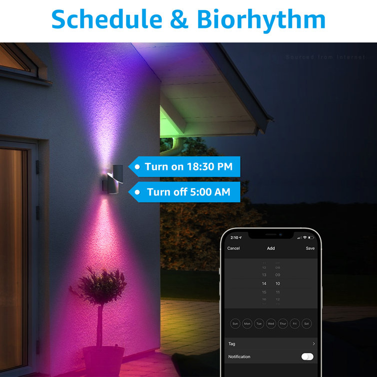 TORCHSTAR GU10 LED Smart Spotlight Bulb, Alexa/Google/Siri Dimmable Color  Changing