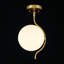 Glass Semi Flush Mount