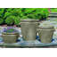 Scroll Handle Handcrafted Oval Outdoor Planter-13940400-13940406