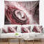 Tapisserie soucoupe en cristal rotatif floral-28495165