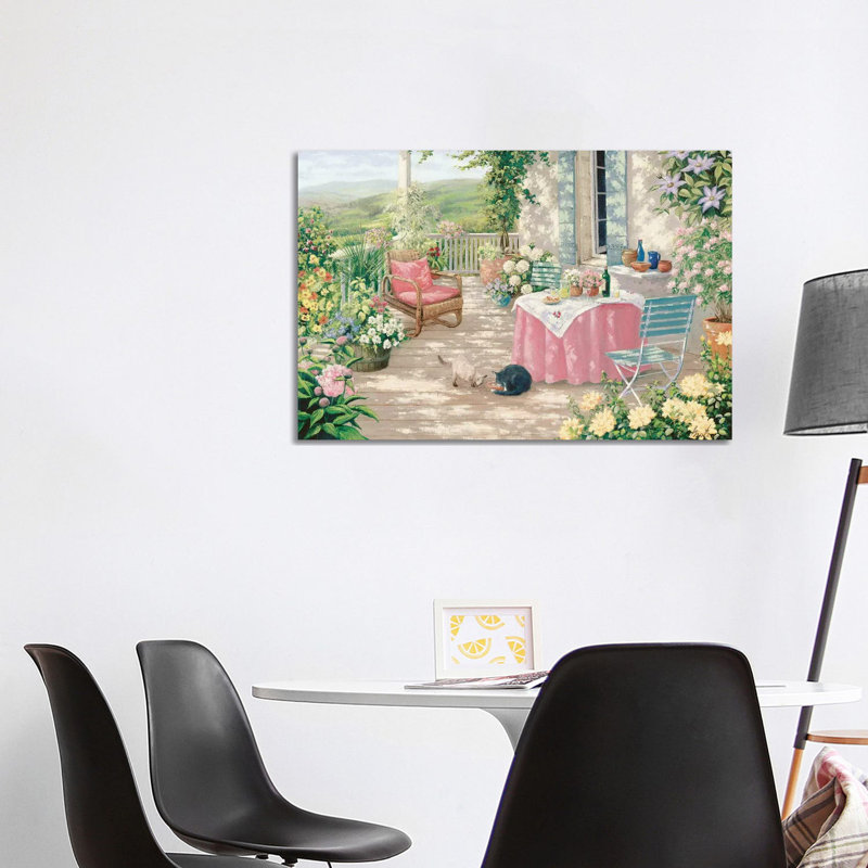 Brunch by Peter Motz - Wrapped Canvas Panoramic Painting, 101.6 cm H x 66.04 cm W x 1.91 cm D