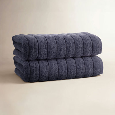 Rachel Turkish Cotton Midweight Ribbed Bath Sheet