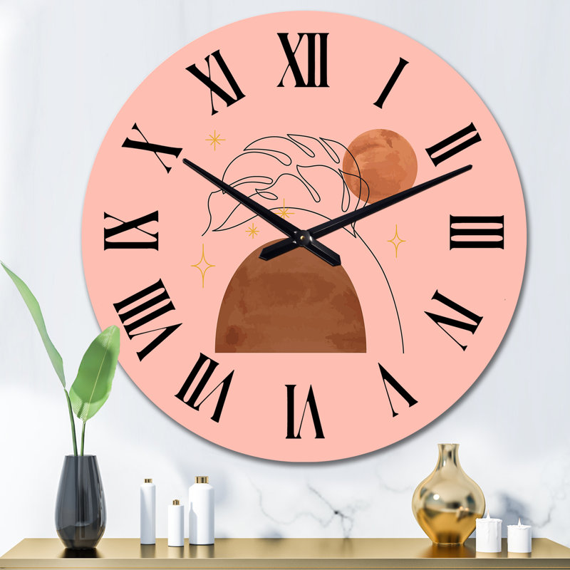 Horloge murale surdimensionnée, Surdimensionné