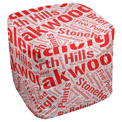 Upholstered Pouf