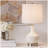 Gypsy Embossed Boho Table Lamp