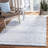 Ambr Hand Tufted Viscose/Wool Oriental Rug in Ivory/Navy-773860370