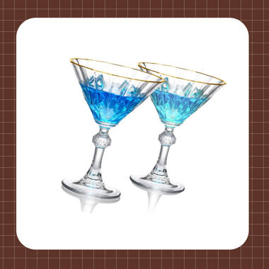 Party Essentials 2 Ounce Mini Martini Glasses