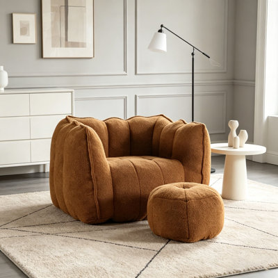 Fauteuil à billes souple avec mousse haute résilience