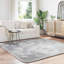 Shaggy Rug High Pile NAVARRA Light Grey Polyester-1160130734