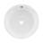 Monaco 16.5" Round Console Sink, White Basin-100946675
