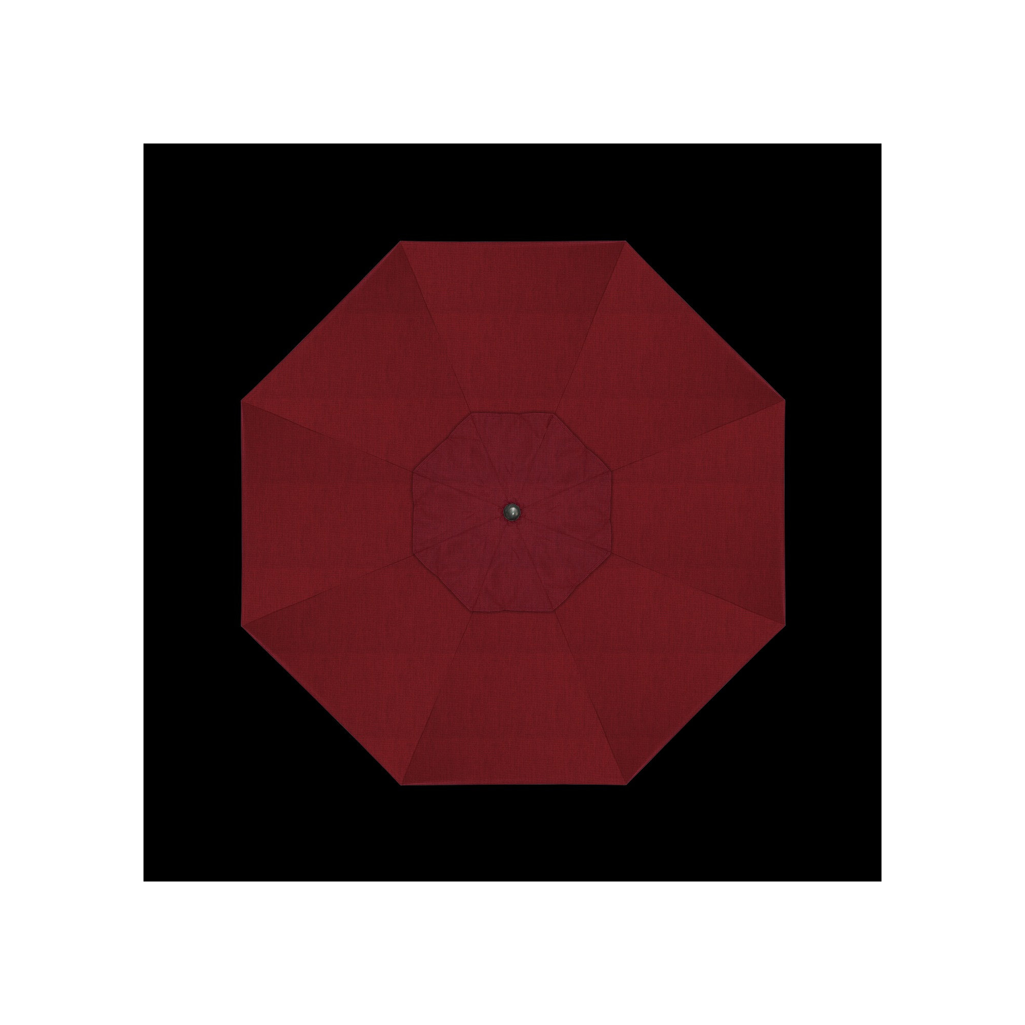 9' Market Sunbrella Umbrella, Spectrum Ruby Sunbrella® Plainweave