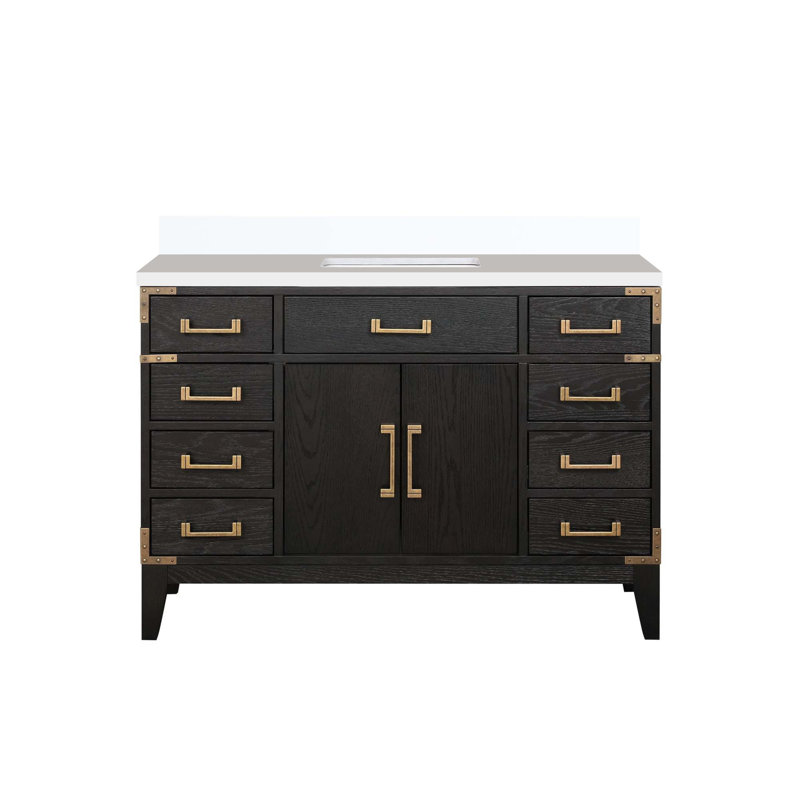 Single Bath Vanity With Top