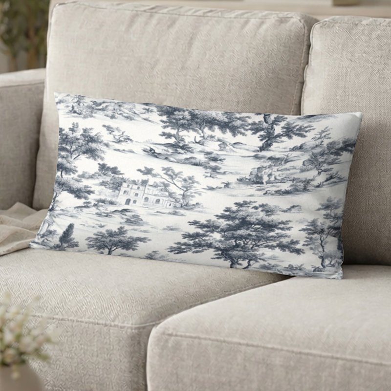 Coussin décoratif moderne Modern, H 12 po x l 20 po