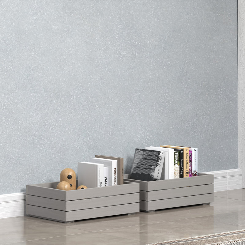 Marazzi Solid Wood Organiser Box - Set of 2