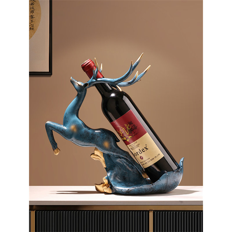 Support à vin de table Cattibrie, Bleu