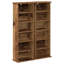 Engineered Wood 92cm H Media Shelves-181374008