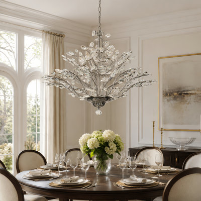 Darcey 12-Light Dimmable Empire Chandelier