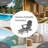 McClellandville Foldable Outdoor Adirondack Chair-400236263