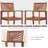 Ohrid Acacia Outdoor 29'' Bar Stool