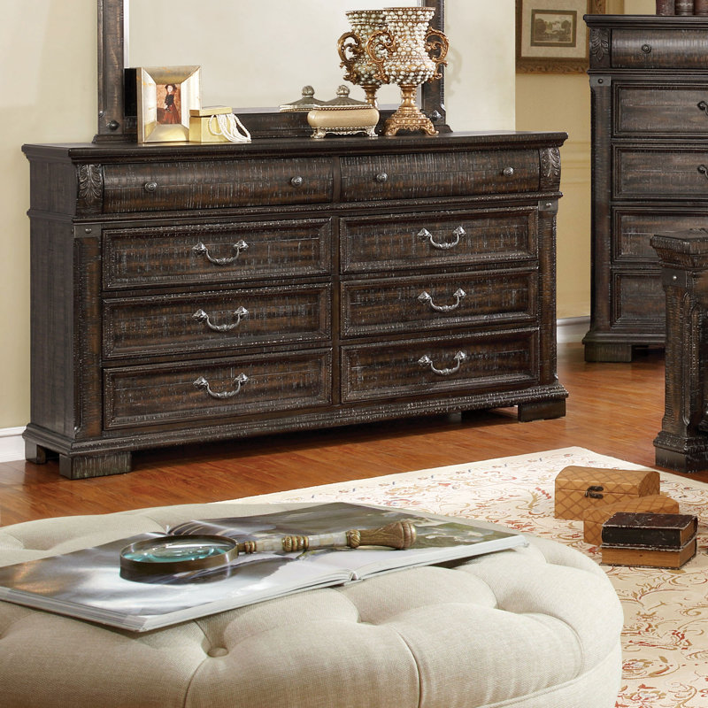 Commode double 8 tiroirs Mable