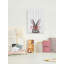 Cryal hippie lapin imprimé sur bois blanc-2110113953