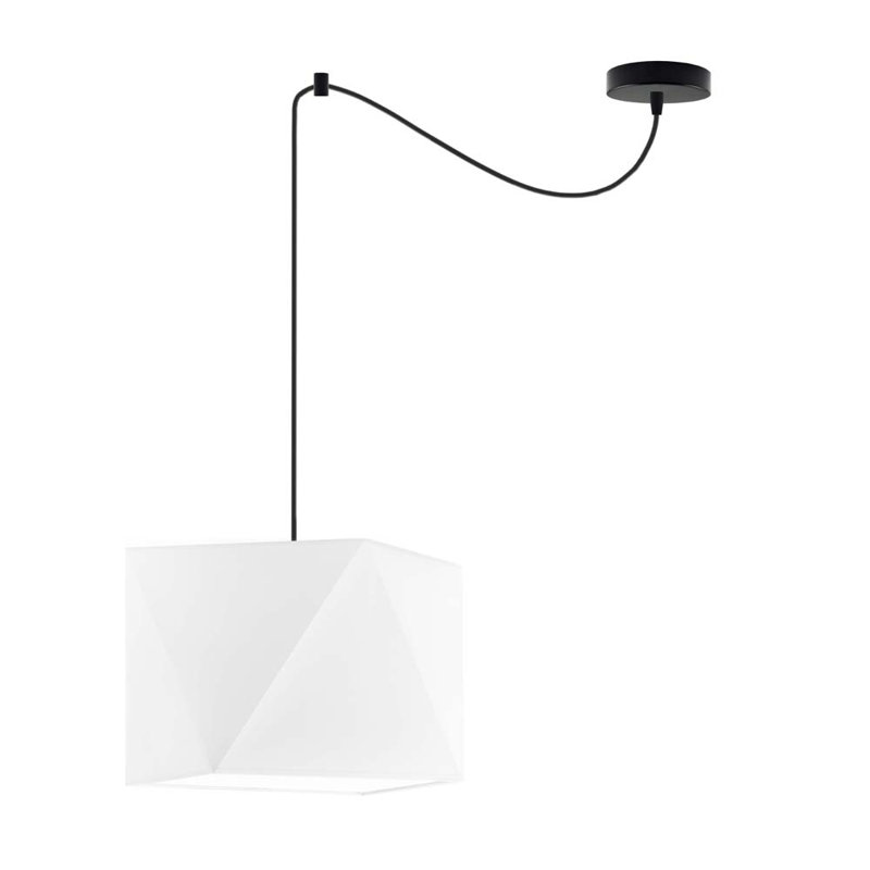 Byun 1 - Light Cluster Pendant, White, Black