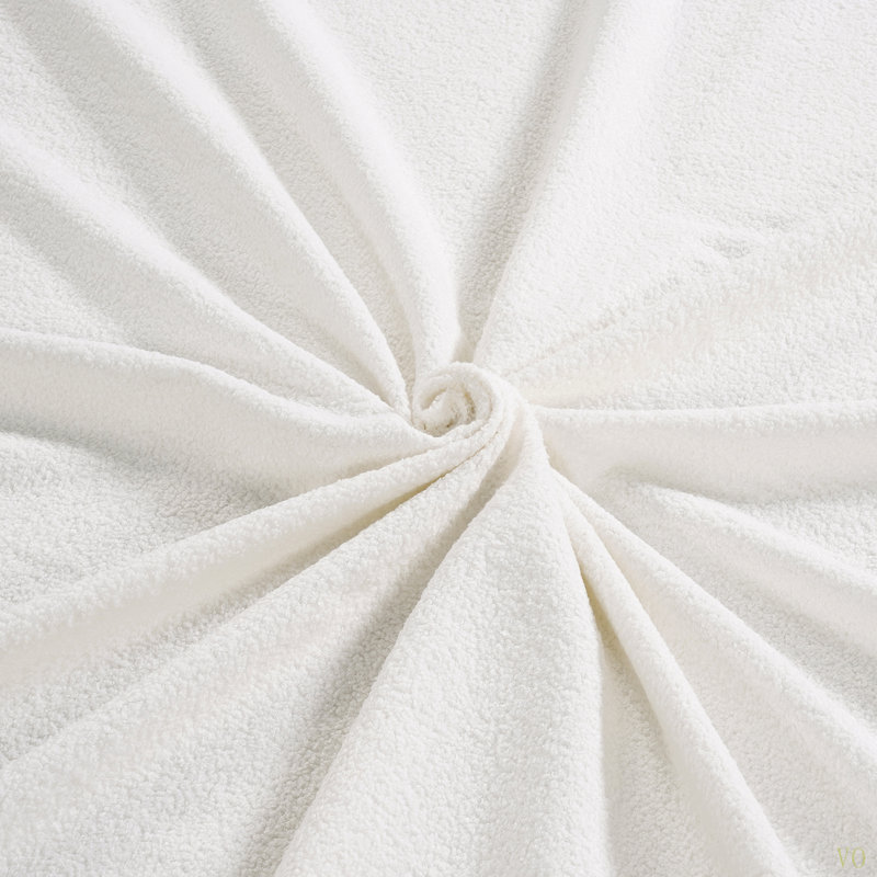 Lit de tête de lit Lambswool Petal, Queen