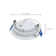 4" White Selectable Colour Temperature Dimmable IC Rated LED Canless Recessed Lighting Kit