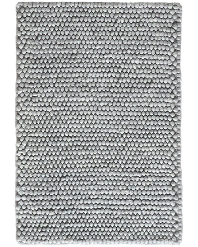 DKNY Pure Knots 2' x 3' Denim Modern Indoor Rug, Denim, Rectangle 2' x 3' 
