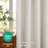 Full Blackout Faux Linen Look Thermal Insulated Grommet Curtains (Set of 2)-811484121-811484112