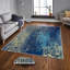 Tapis tissé élégant 5,9 x 9,2 pi, 100% polyester, antibactérien, antidérapant | Impression numérique 3D, lavable à la machine (30-40 ° C) | Parfait pour les salons, les chambres à coucher et les endroits très passants, durable et facile d'entretien-622489048