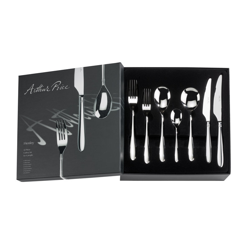 Arthur Price, Signature, Henley - 42 Piece Cutlery Set, Service for 6