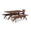Audrey Solid Wood Dining Bench-9107025-11956048