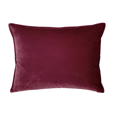 Franklin Washable Velvet Square Pillow Cover & Insert