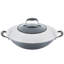 Anolon Advanced Home Hard Anodized Nonstick Wok with Side Handles and Lid, 14 Inch-1977682382