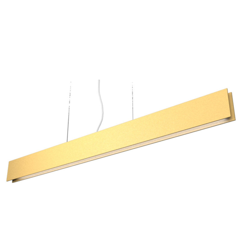 Blonde Freijo LED Linear Island Pendant Light