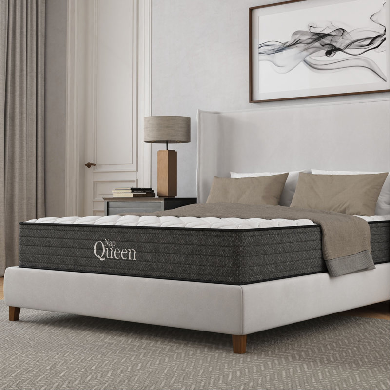 Victoria 10 Inch Twin Cooling Gel Hybrid Mattress, CertiPUR-US Certified, Made in USA, 10", Twin